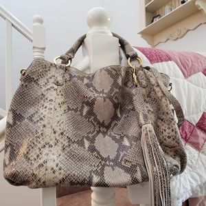 G.I.L.I. leather Roma tote